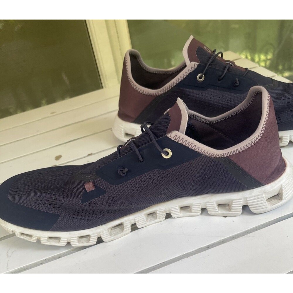 On CLOUD 5 Coast Sz 14 Runing Shoes Midnight / Mulberry